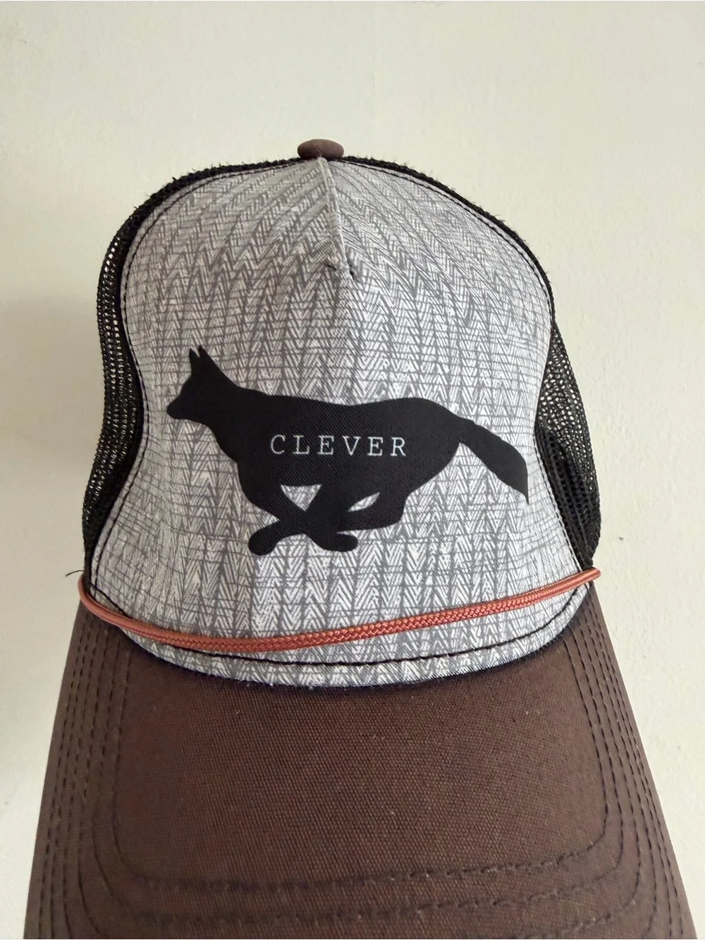 Prana Trucker Hat - Gray, Black & Brown